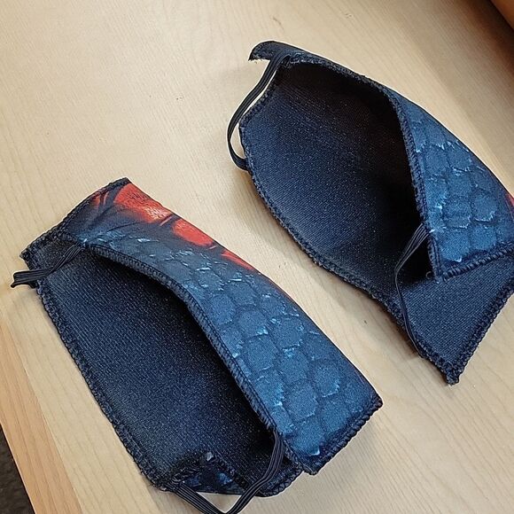 Cobra Ninja with sword Costume Halloween Boys 7pc Set Red Med (8) - Picture 13 of 15